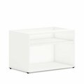 The Hon Co Storage Credenza, Open, Low, 30inx20inx21in, Simply White HONLCL3020SLP1